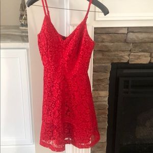 Red Speechless Dress. Size 3.